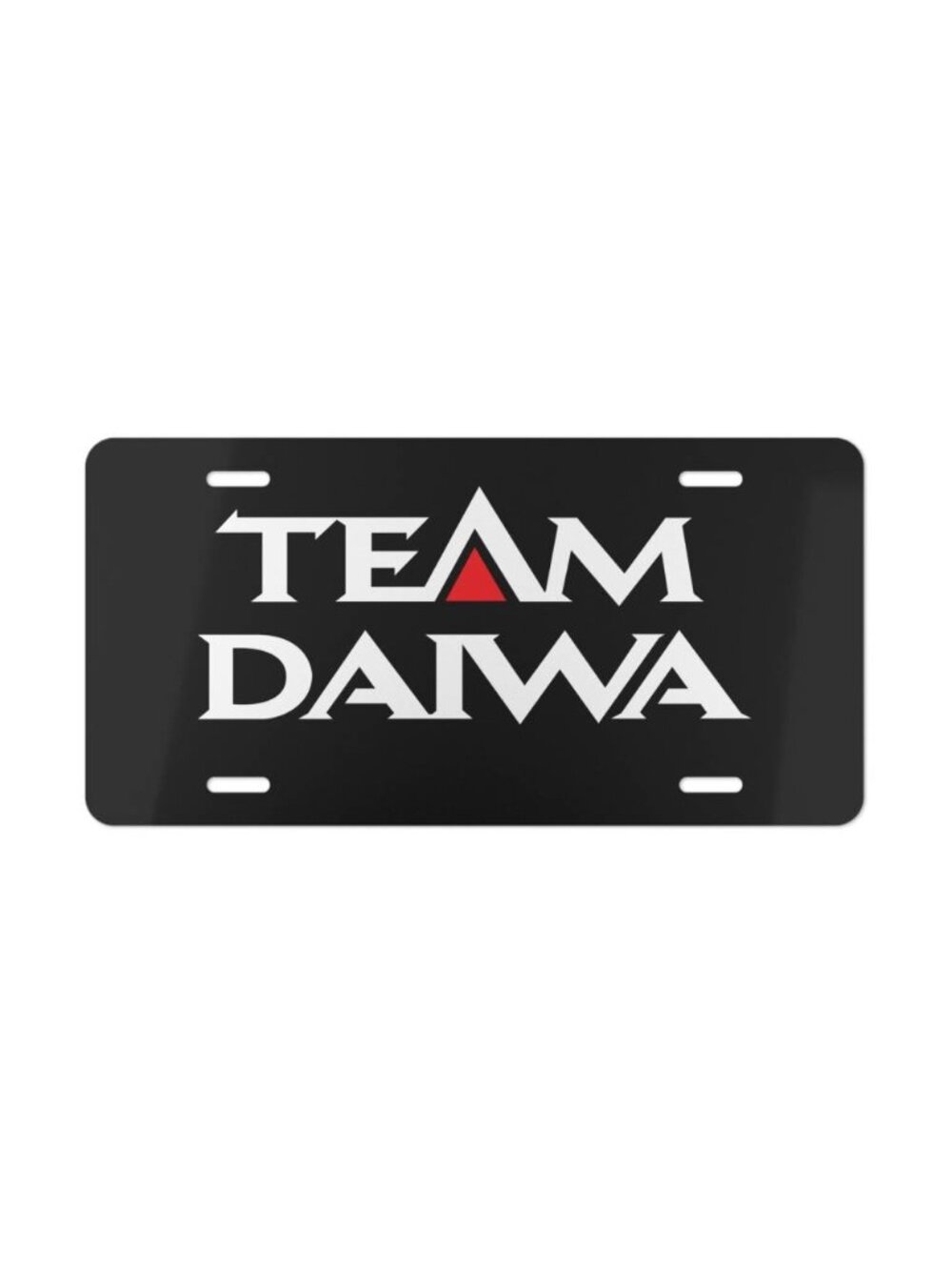 Team Daiwa Pro Fishing Logo Vanity License Plate Classic Angler Tag USA